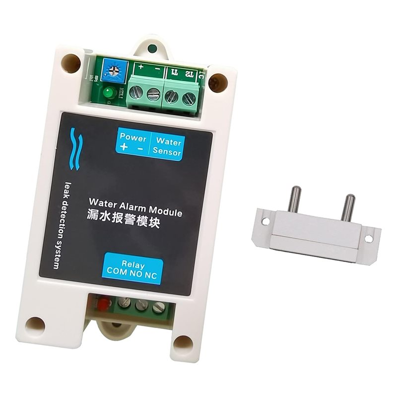 Water Leak Detector Wired - [NOUVEAU! A25P] Détecteur d'eau filaire 12V