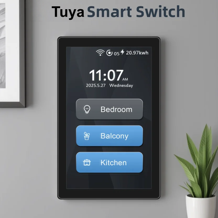 Diy Home Automation System - Interrupteurs Wi-Fi intelligents Tuya EU 4x4