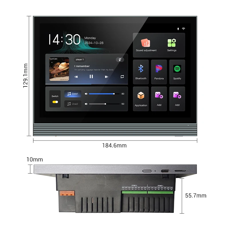 Home Automation System Design - Nouvelle conception d'enceinte intelligente pour la