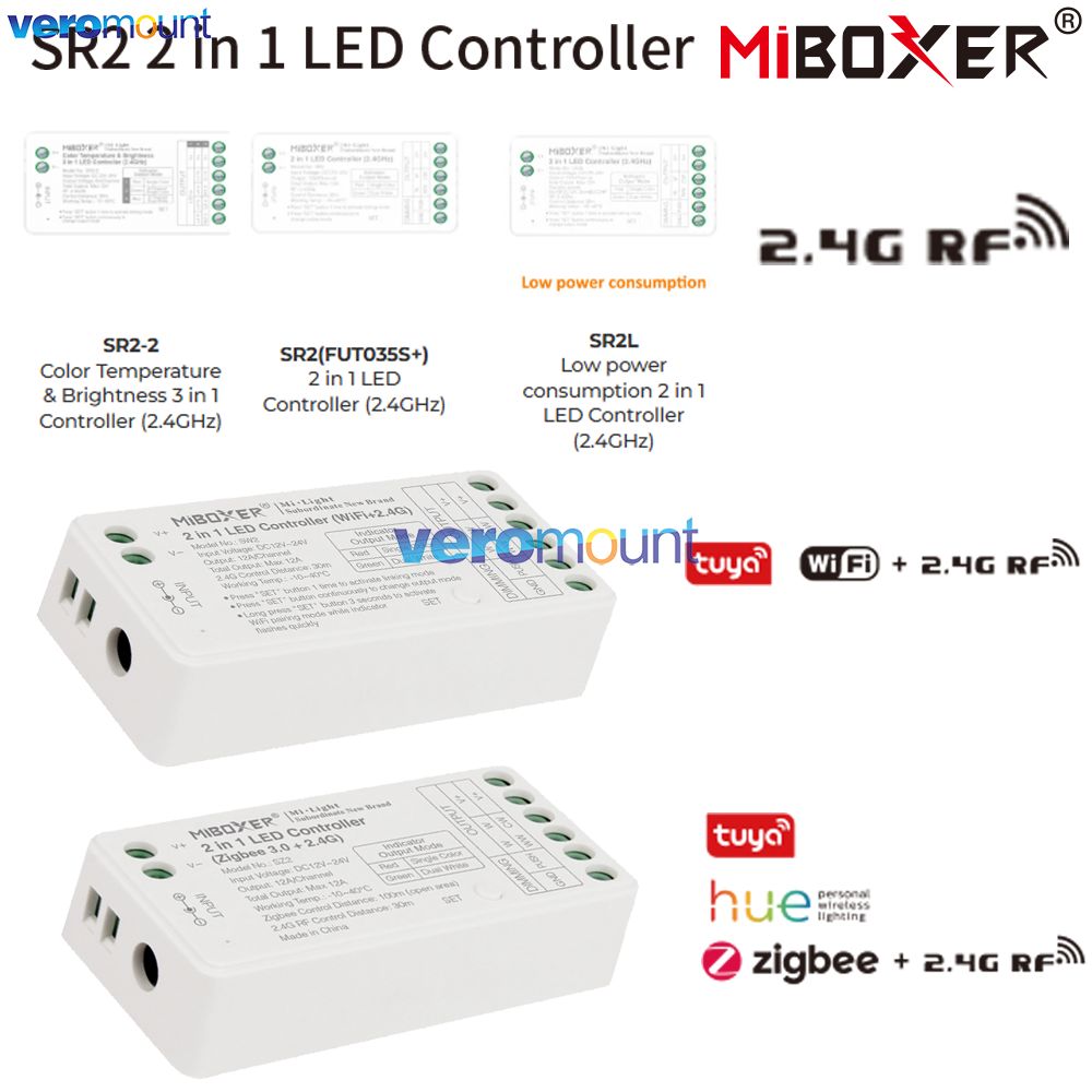 Zigbee Coordinator Stick - Contrôleur LED MiBoxer SR2 2.4G RF