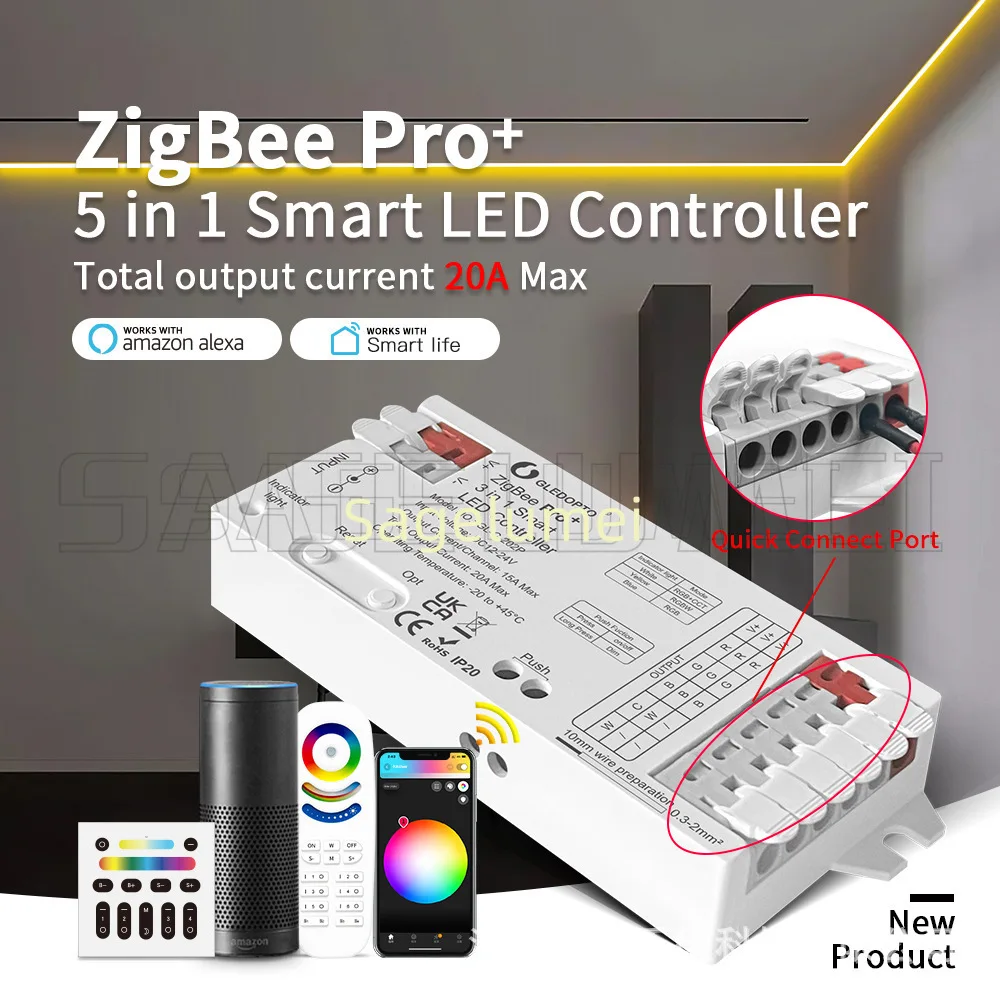 GLEDOPTO GL-C-201P/202P/203/60 - Zigbee Coordinator Stick avis et prix