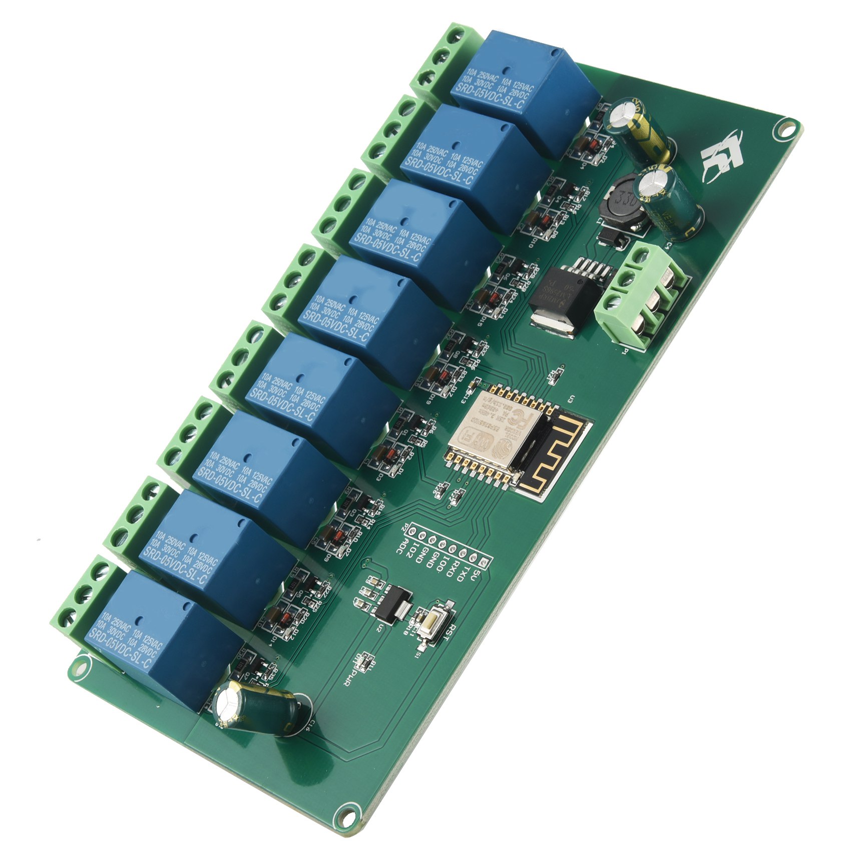 (ABDH) Module relais WIFI 8 ca - Relay 8 Channel Board avis et prix