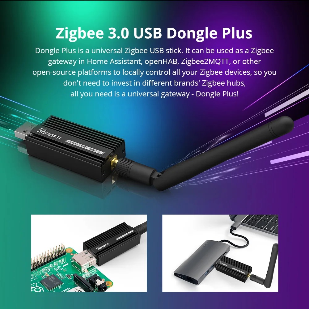 Sonoff Zigbee 3.0 Dongle Usb P - Zigbee Coordinator Stick avis et prix