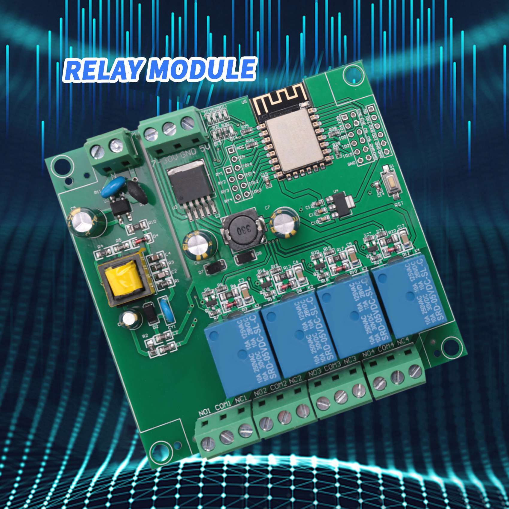 SCLS ESP8266 Module de relais  - Relay 8 Channel Board avis et prix
