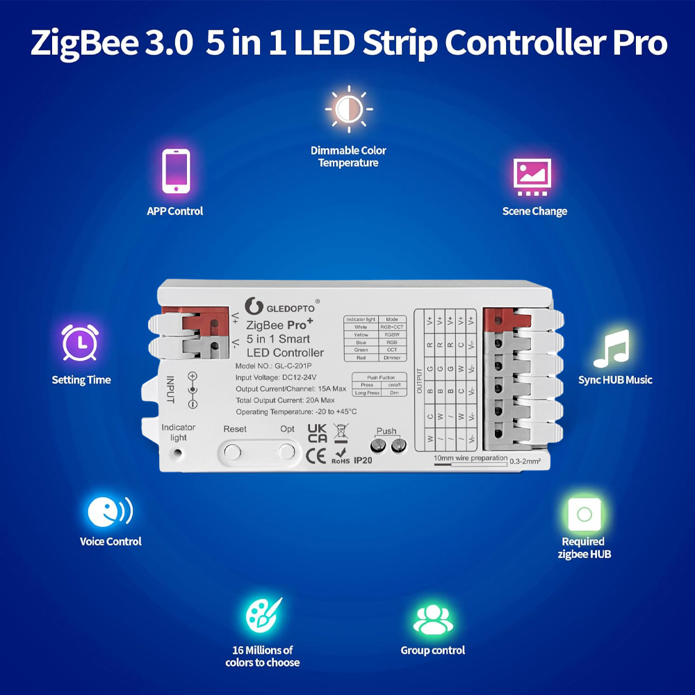 Contrôleur LED intelligent Zig - Zigbee Coordinator Stick avis et prix